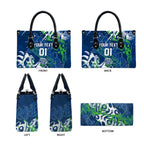 Personalized Canberra Raiders Rugby Leather Bag Urban Street Graffiti Style - Distressed Splatter Elements