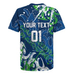 Personalized Canberra Raiders Rugby Rugby Jersey Urban Street Graffiti Style - Distressed Splatter Elements