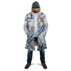 Personalized Canterbury-Bankstown Bulldogs Rugby Cloak Urban Street Graffiti Style - Distressed Splatter Elements