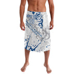 Personalized Canterbury-Bankstown Bulldogs Rugby Lavalava Urban Street Graffiti Style - Distressed Splatter Elements