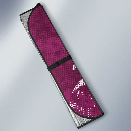 Personalized Manly Warringah Sea Eagles Rugby Auto Sun Shade Urban Street Graffiti Style - Distressed Splatter Elements