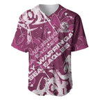 Personalized Manly Warringah Sea Eagles Rugby Baseball Jersey Urban Street Graffiti Style - Distressed Splatter Elements
