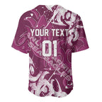 Personalized Manly Warringah Sea Eagles Rugby Baseball Jersey Urban Street Graffiti Style - Distressed Splatter Elements