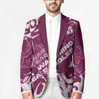 Personalized Manly Warringah Sea Eagles Rugby Blazer Urban Street Graffiti Style - Distressed Splatter Elements