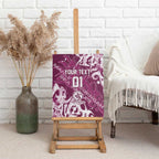 Personalized Manly Warringah Sea Eagles Rugby Canvas Wall Art Urban Street Graffiti Style - Distressed Splatter Elements