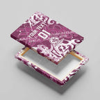 Personalized Manly Warringah Sea Eagles Rugby Canvas Wall Art Urban Street Graffiti Style - Distressed Splatter Elements