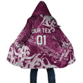Personalized Manly Warringah Sea Eagles Rugby Cloak Urban Street Graffiti Style - Distressed Splatter Elements