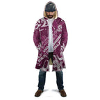 Personalized Manly Warringah Sea Eagles Rugby Cloak Urban Street Graffiti Style - Distressed Splatter Elements