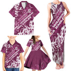 Personalized Manly Warringah Sea Eagles Rugby Family Matching Tank Maxi Dress and Hawaiian Shirt Urban Street Graffiti Style - Distressed Splatter Elements