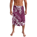 Personalized Manly Warringah Sea Eagles Rugby Lavalava Urban Street Graffiti Style - Distressed Splatter Elements