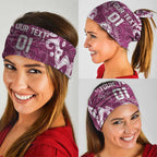 Personalized Manly Warringah Sea Eagles Rugby Neck Gaiter Urban Street Graffiti Style - Distressed Splatter Elements