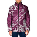 Personalized Manly Warringah Sea Eagles Rugby Padded Jacket Urban Street Graffiti Style - Distressed Splatter Elements