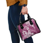 Personalized Manly Warringah Sea Eagles Rugby Shoulder Handbag Urban Street Graffiti Style - Distressed Splatter Elements