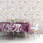 Personalized Manly Warringah Sea Eagles Rugby Tablecloth Urban Street Graffiti Style - Distressed Splatter Elements