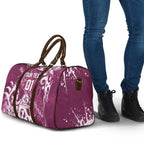 Personalized Manly Warringah Sea Eagles Rugby Travel Bag Urban Street Graffiti Style - Distressed Splatter Elements