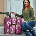 Personalized Manly Warringah Sea Eagles Rugby Travel Bag Urban Street Graffiti Style - Distressed Splatter Elements