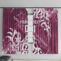 Personalized Manly Warringah Sea Eagles Rugby Window Curtain Urban Street Graffiti Style - Distressed Splatter Elements