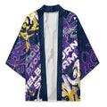 Personalized Melbourne Storm Rugby Kimono Urban Street Graffiti Style - Distressed Splatter Elements