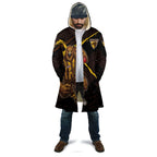 Hawthorn Football Club Cloak Hawks Muscular Mascot Graphic - Abstract Paint Splatter Art