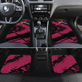 Brisbane Lions Car Mats Lions Muscular Mascot Graphic - Abstract Paint Splatter Art