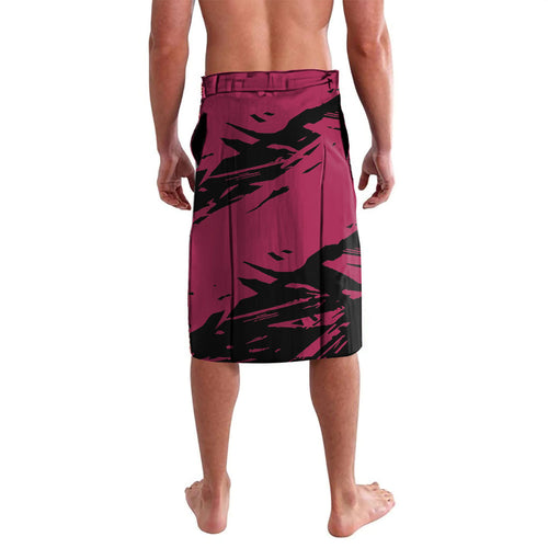 Brisbane Lions Lavalava Lions Muscular Mascot Graphic - Abstract Paint Splatter Art