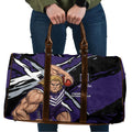 Fremantle Football Club Travel Bag Dockers Muscular Mascot Graphic - Abstract Paint Splatter Art