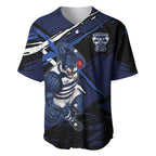 Geelong Football Club Baseball Jersey Cats Muscular Mascot Graphic - Abstract Paint Splatter Art