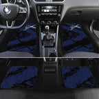 Geelong Football Club Car Mats Cats Muscular Mascot Graphic - Abstract Paint Splatter Art