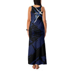 Geelong Football Club Family Matching Tank Maxi Dress and Hawaiian Shirt Cats Muscular Mascot Graphic - Abstract Paint Splatter Art
