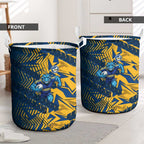 Parramatta Eels Rugby Laundry Basket Fierce Mascot Geometric Tribal Art