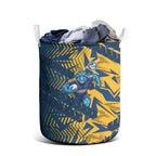 Parramatta Eels Rugby Laundry Basket Fierce Mascot Geometric Tribal Art