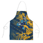 Parramatta Eels Rugby Apron Fierce Mascot Geometric Tribal Art