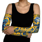 Parramatta Eels Rugby Arm Sleeves Fierce Mascot Geometric Tribal Art
