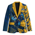 Parramatta Eels Rugby Blazer Fierce Mascot Geometric Tribal Art