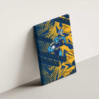 Parramatta Eels Rugby Canvas Wall Art Fierce Mascot Geometric Tribal Art