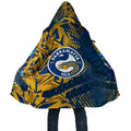 Parramatta Eels Rugby Cloak Fierce Mascot Geometric Tribal Art
