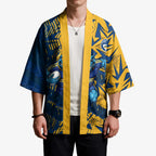 Parramatta Eels Rugby Kimono Fierce Mascot Geometric Tribal Art