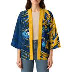 Parramatta Eels Rugby Kimono Fierce Mascot Geometric Tribal Art