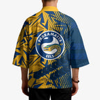Parramatta Eels Rugby Kimono Fierce Mascot Geometric Tribal Art