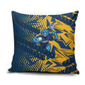 Parramatta Eels Rugby Pillow Cover Fierce Mascot Geometric Tribal Art