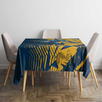 Parramatta Eels Rugby Tablecloth Fierce Mascot Geometric Tribal Art