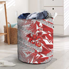 St George Illawarra Dragons Rugby Laundry Basket Fierce Mascot Geometric Tribal Art
