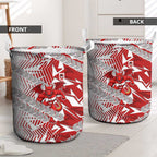 St George Illawarra Dragons Rugby Laundry Basket Fierce Mascot Geometric Tribal Art