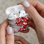 St George Illawarra Dragons Rugby AirPods Case Fierce Mascot Geometric Tribal Art