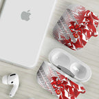 St George Illawarra Dragons Rugby AirPods Case Fierce Mascot Geometric Tribal Art