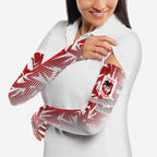 St George Illawarra Dragons Rugby Arm Sleeves Fierce Mascot Geometric Tribal Art