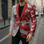 St George Illawarra Dragons Rugby Blazer Fierce Mascot Geometric Tribal Art