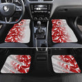 St George Illawarra Dragons Rugby Car Mats Fierce Mascot Geometric Tribal Art