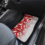 St George Illawarra Dragons Rugby Car Mats Fierce Mascot Geometric Tribal Art