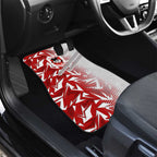St George Illawarra Dragons Rugby Car Mats Fierce Mascot Geometric Tribal Art